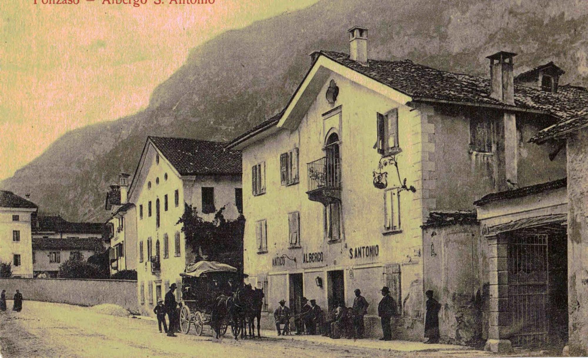 Antico Albergo Sant'Antonio Fonzaso Buitenkant foto